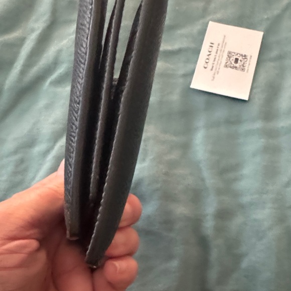 Coach black Leather wallet and card Holder - Picture 12 of 13